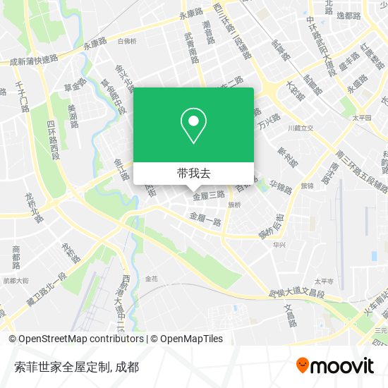 索菲世家全屋定制地图