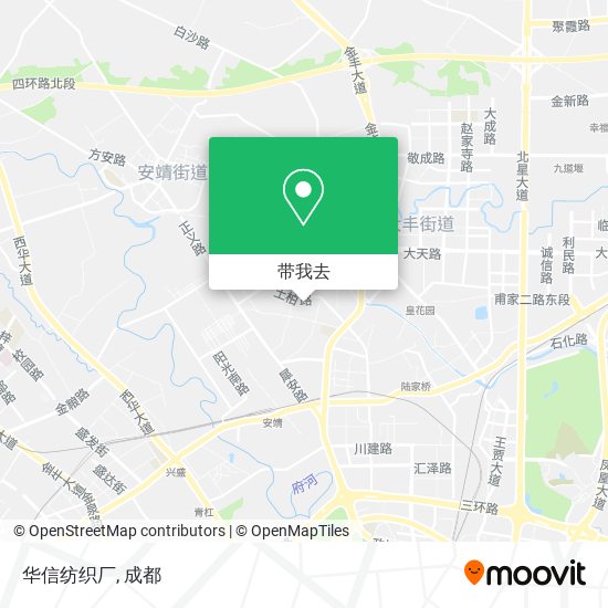华信纺织厂地图