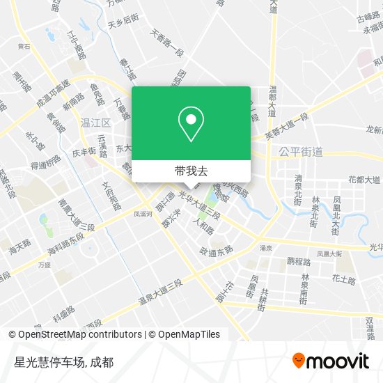 星光慧停车场地图