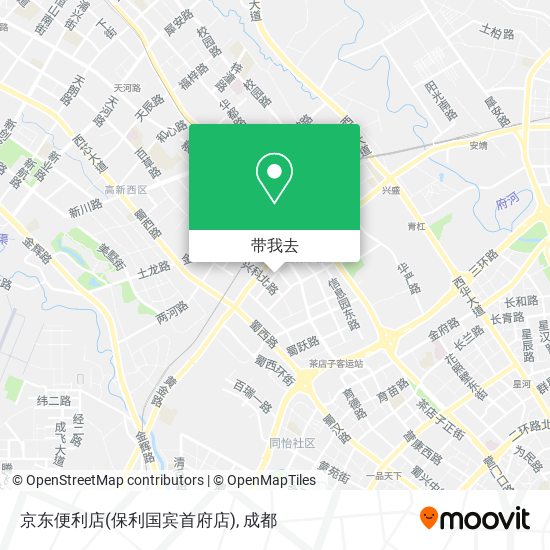 京东便利店(保利国宾首府店)地图
