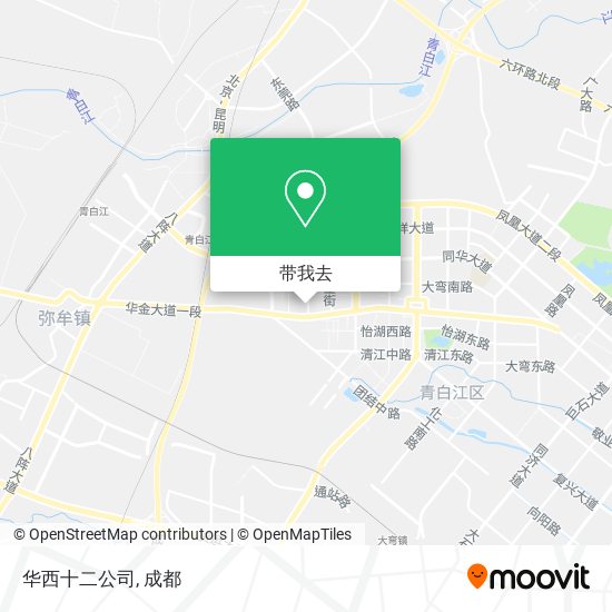 华西十二公司地图