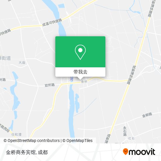 金桥商务宾馆地图