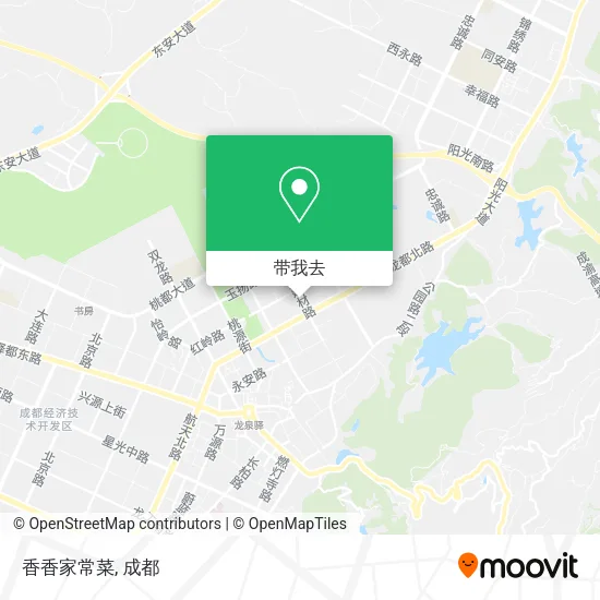 香香家常菜地图