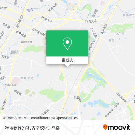雅途教育(保利古莘校区)地图