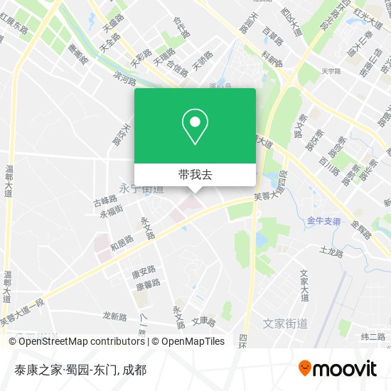 泰康之家·蜀园-东门地图