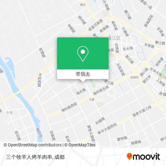 三个牧羊人烤羊肉串地图