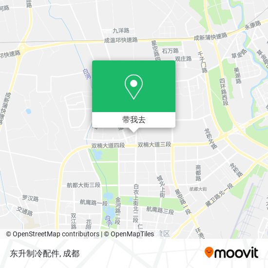 东升制冷配件地图