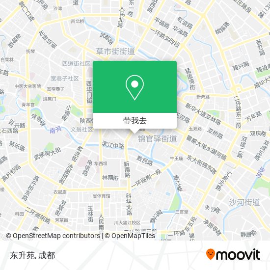 东升苑地图