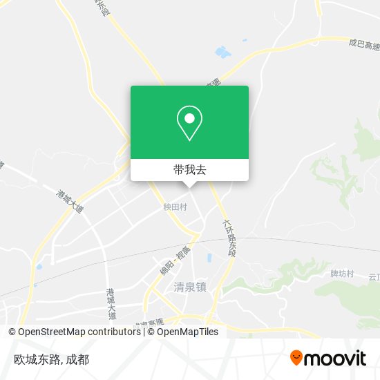 欧城东路地图