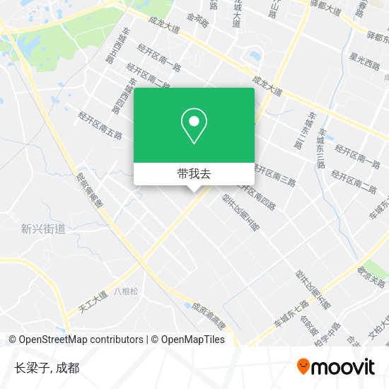 长梁子地图