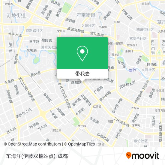 车海洋(伊藤双楠站点)地图