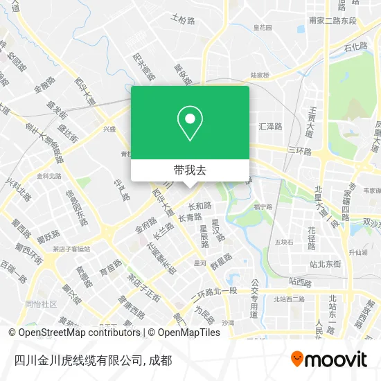 四川金川虎线缆有限公司地图