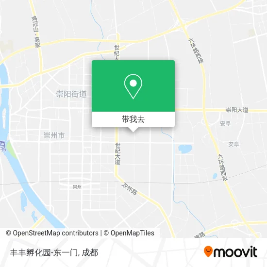 丰丰孵化园-东一门地图