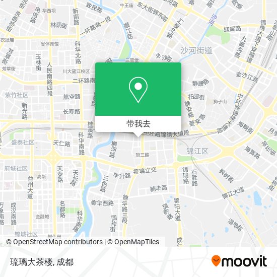 琉璃大茶楼地图