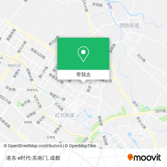 港东·e时代-东南门地图