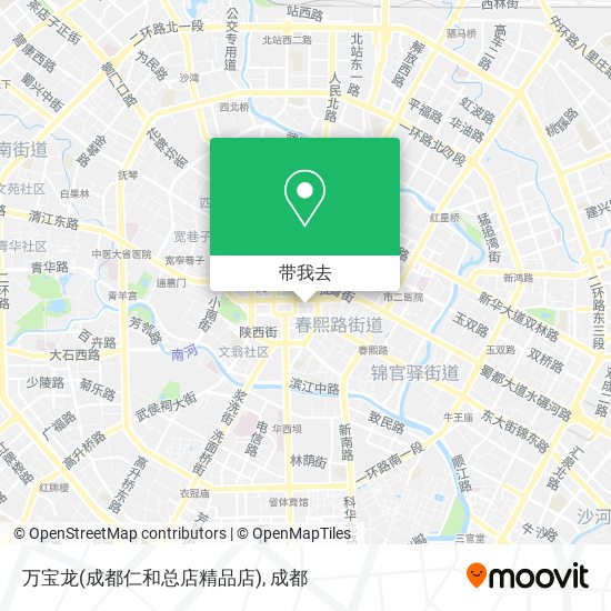 万宝龙(成都仁和总店精品店)地图