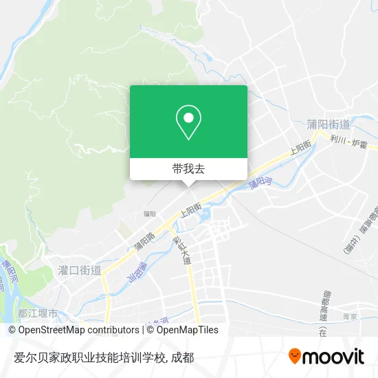 爱尔贝家政职业技能培训学校地图
