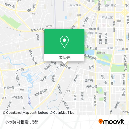 小刘鲜货批发地图