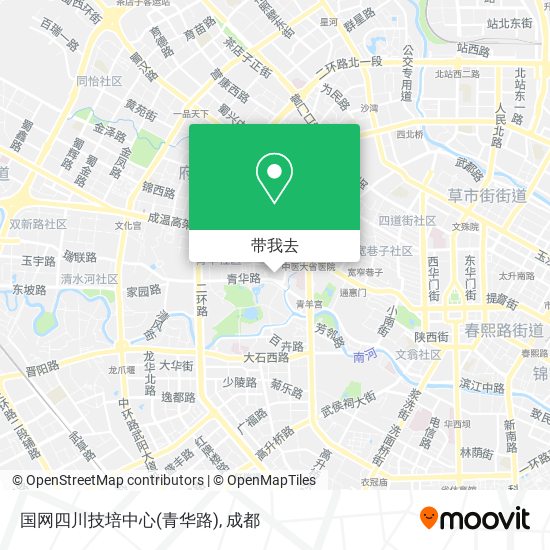 国网四川技培中心(青华路)地图