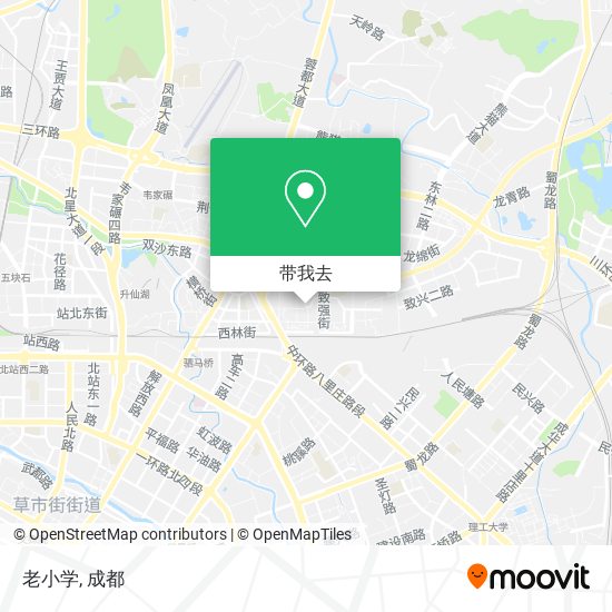 老小学地图