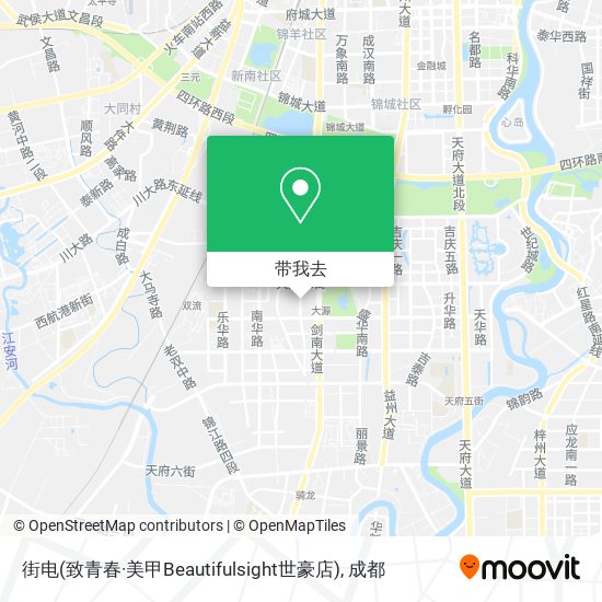 街电(致青春·美甲Beautifulsight世豪店)地图