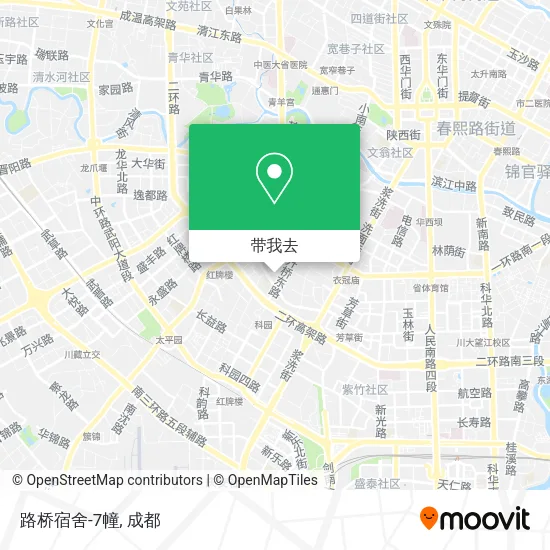 路桥宿舍-7幢地图