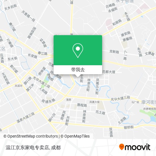 温江京东家电专卖店地图