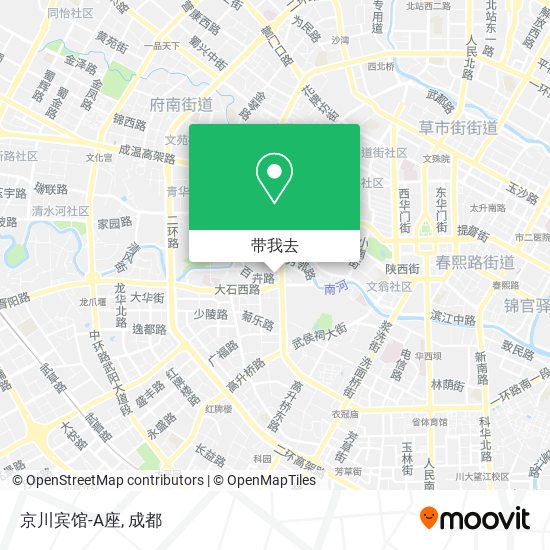 京川宾馆-A座地图