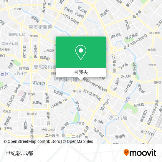 世纪彩地图