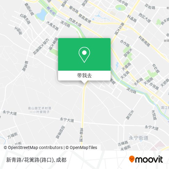 新青路/花篱路(路口)地图