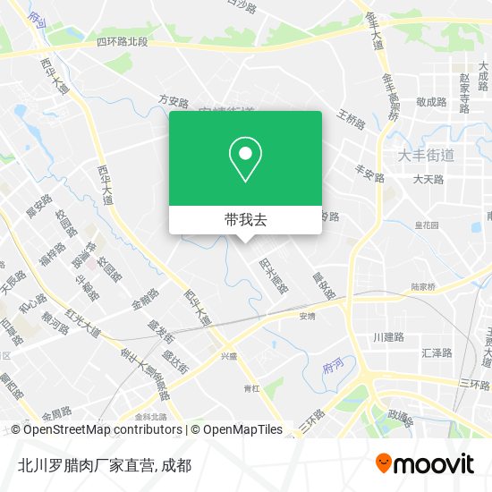 北川罗腊肉厂家直营地图