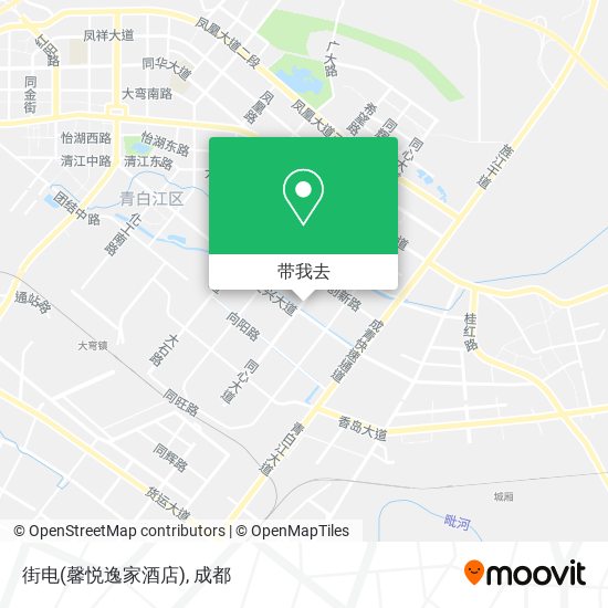 街电(馨悦逸家酒店)地图