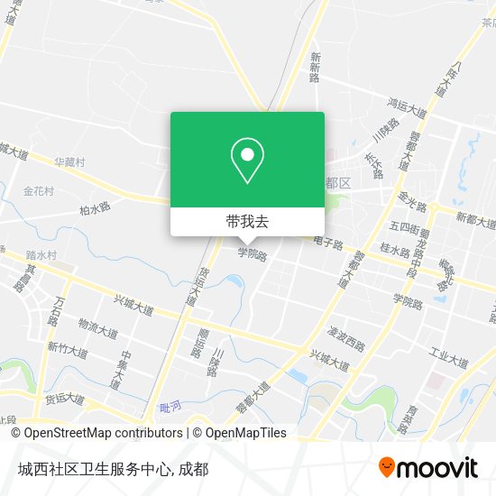 城西社区卫生服务中心地图