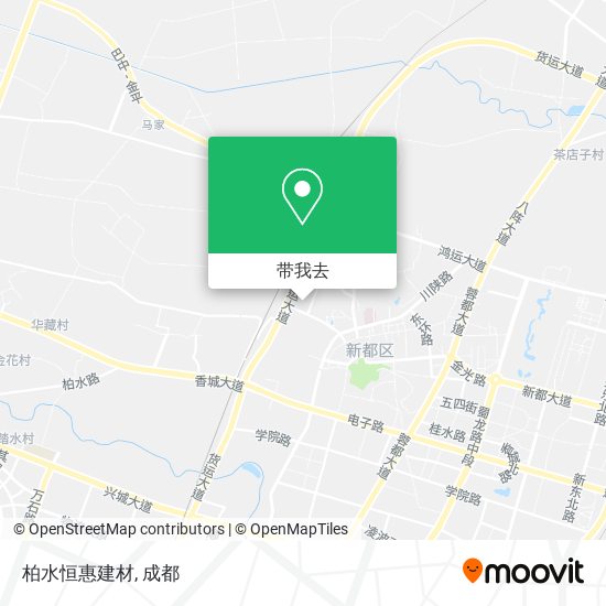 柏水恒惠建材地图