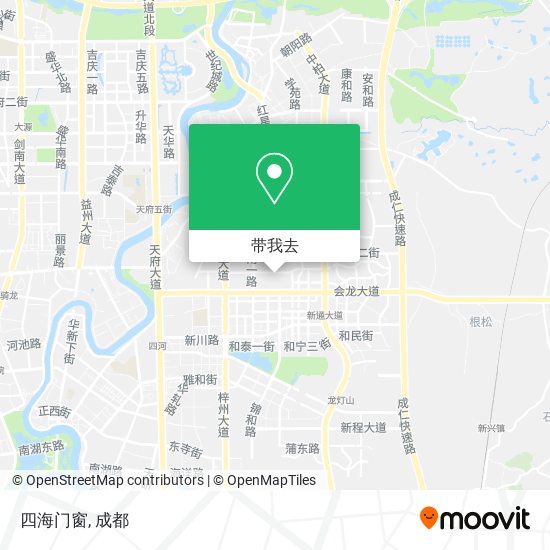 四海门窗地图