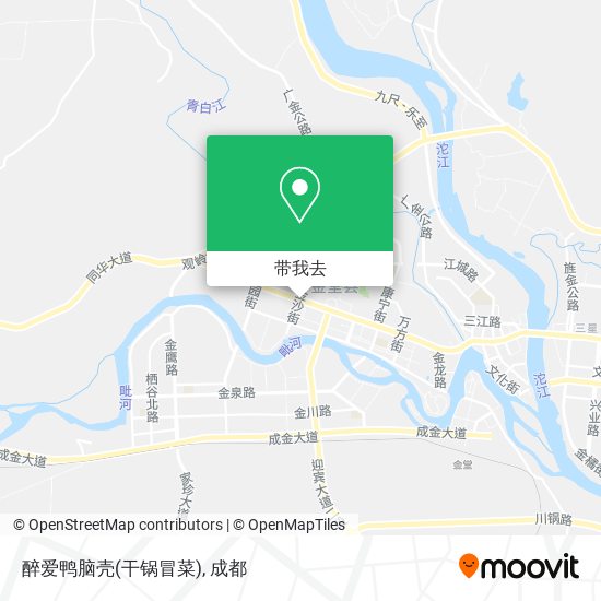 醉爱鸭脑壳(干锅冒菜)地图