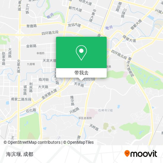 海滨堰地图