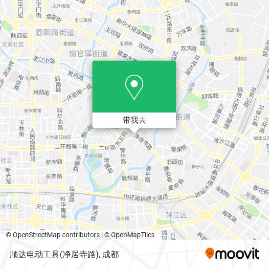 顺达电动工具(净居寺路)地图