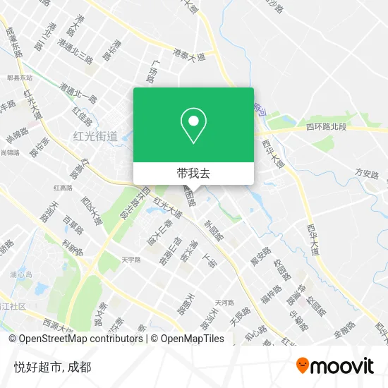 悦好超市地图