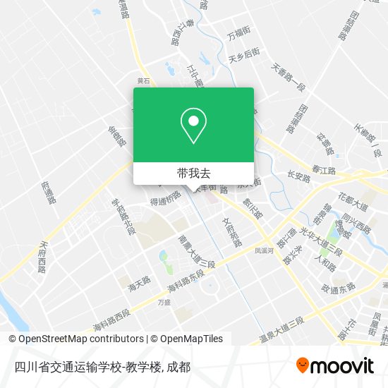 四川省交通运输学校-教学楼地图