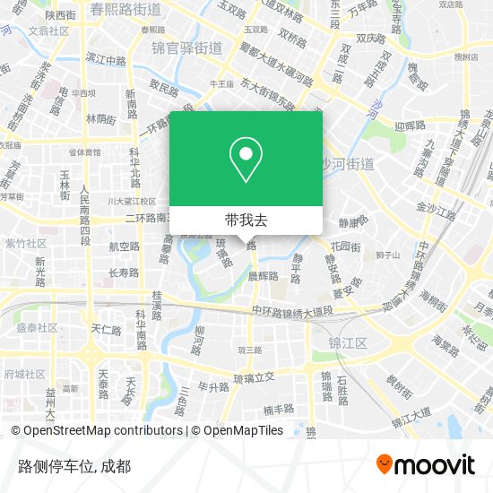 路侧停车位地图