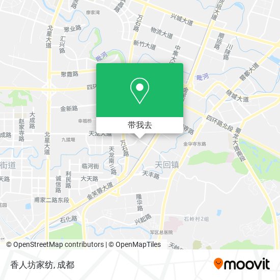 香人坊家纺地图