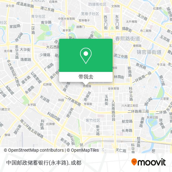 中国邮政储蓄银行(永丰路)地图