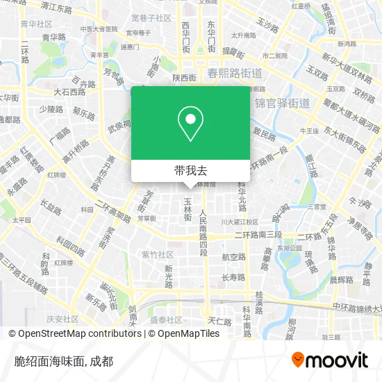 脆绍面海味面地图