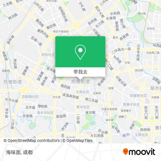 海味面地图