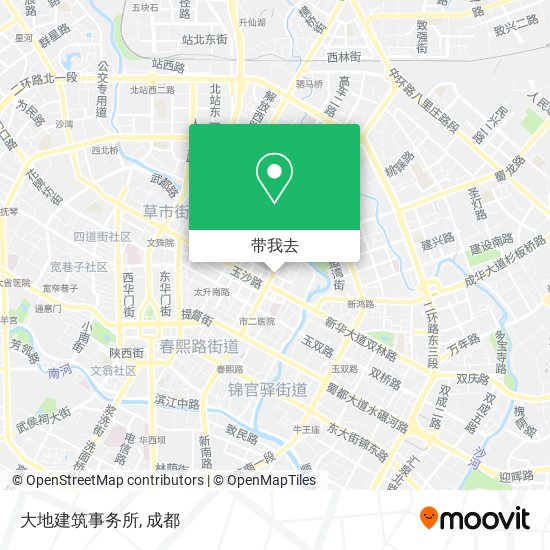 大地建筑事务所地图