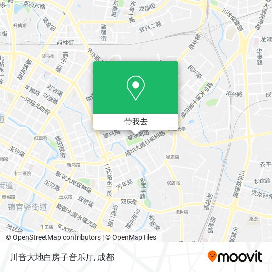 川音大地白房子音乐厅地图