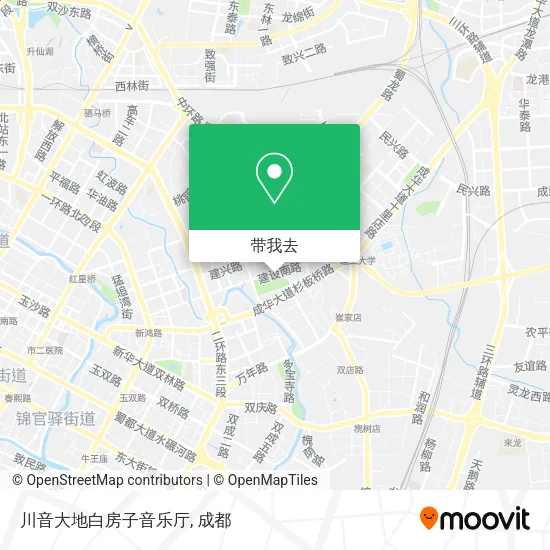 川音大地白房子音乐厅地图