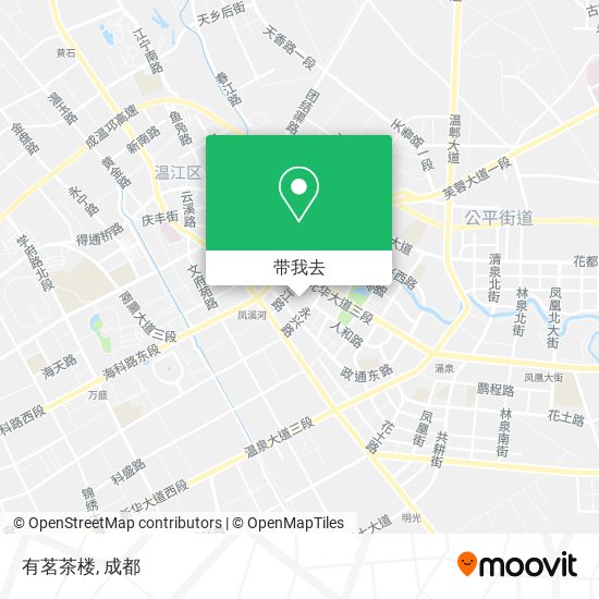 有茗茶楼地图