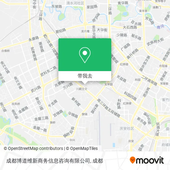 成都博道维新商务信息咨询有限公司地图